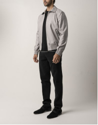 Castello d'Oro Suede-Trimmed Wool and Silk Jacket thumbnail 8